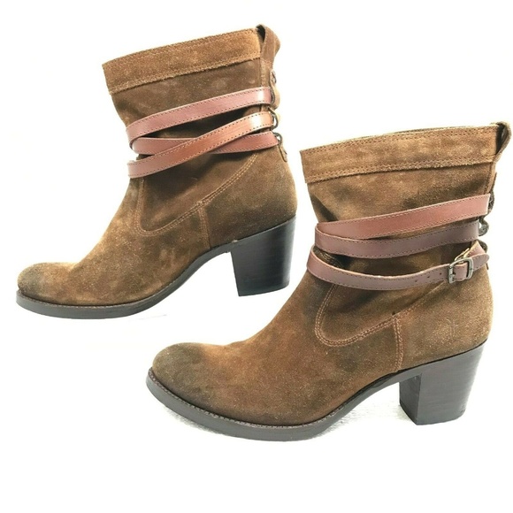FRYE Women’s Jane Strappy Short Boots - Picture 6 of 8